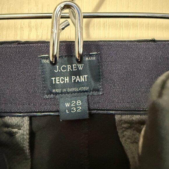 2 Pair Black Men's Pants 28 Waist, Old Navy J.Crew - Picture 2 of 5